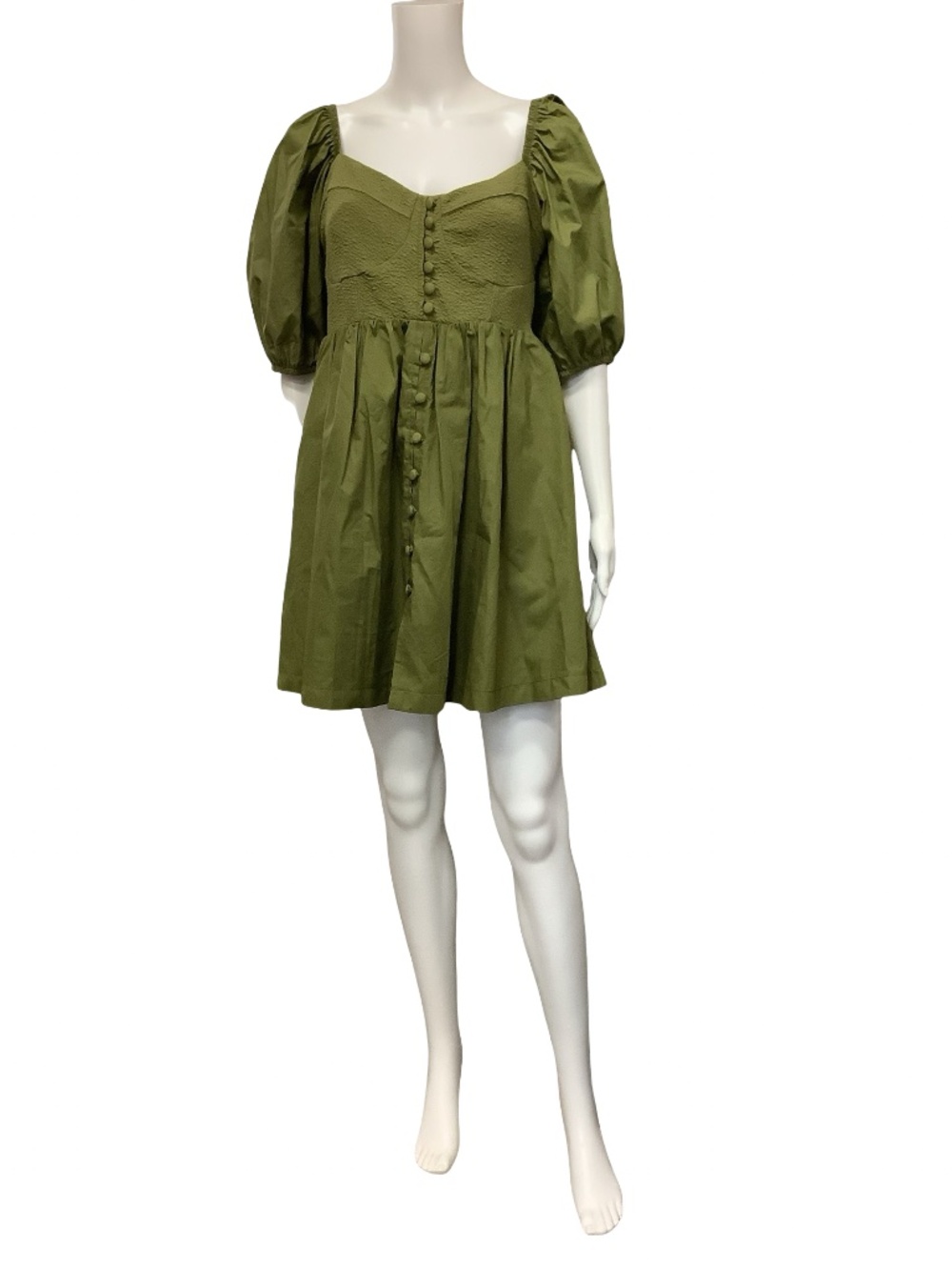 Anthropologie Dress Maeve Mini Green Size: S